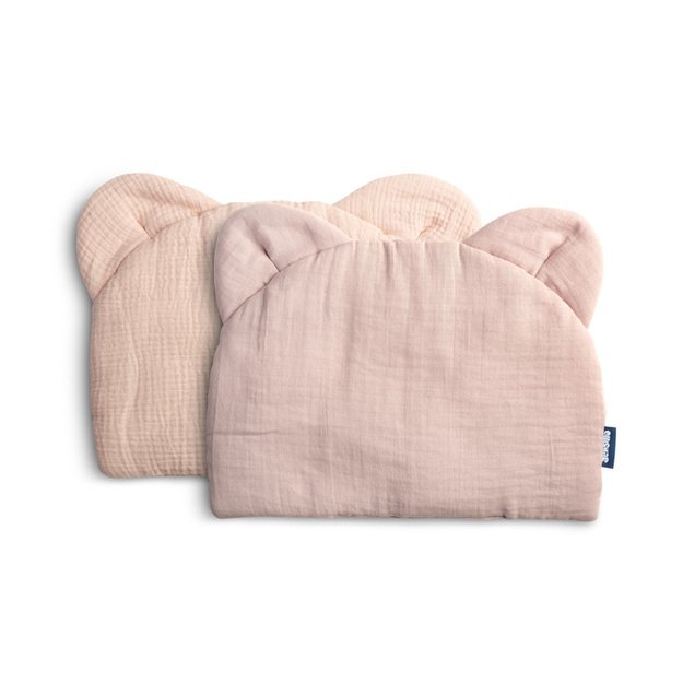 Muslin pushchair pillow – PINK