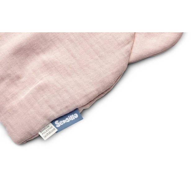 Muslin pushchair pillow – PINK
