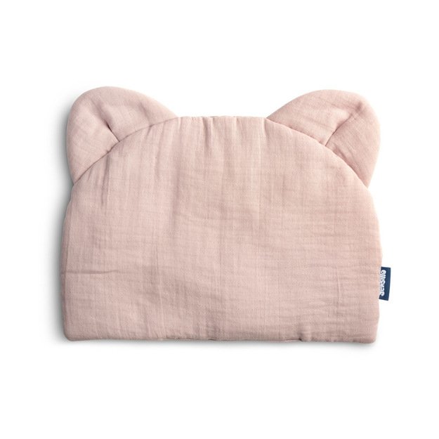 Muslin pushchair pillow – PINK