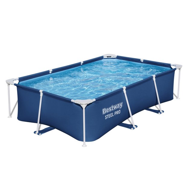 Sodo baseinas su stovu 259 x 170 x 61cm Bestway 56403