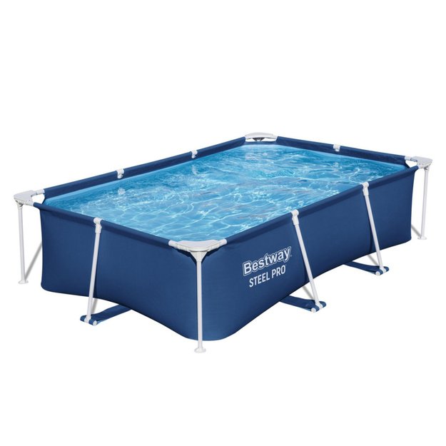 Sodo baseinas su stovu 259 x 170 x 61cm Bestway 56403