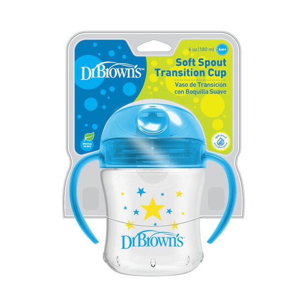 TC61004 SOFT SPOUT MUG 180ML BLUE 6+