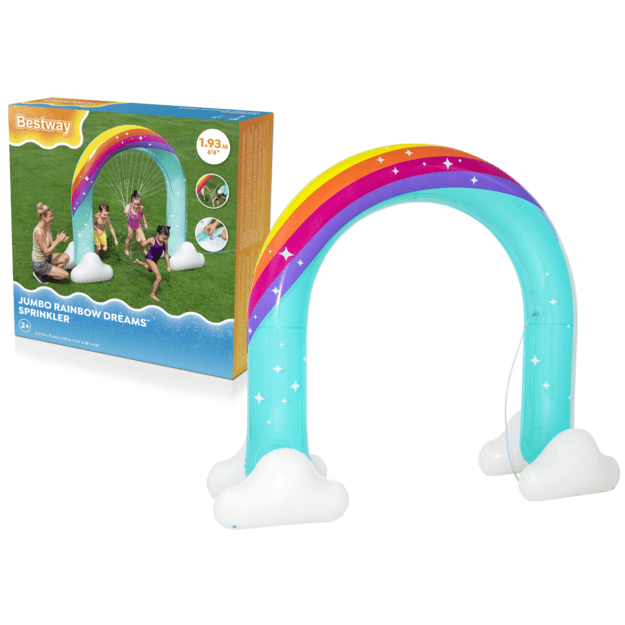 Inflatable Rainbow Water Curtain 221 x 71 x 19cm Bestway 52732