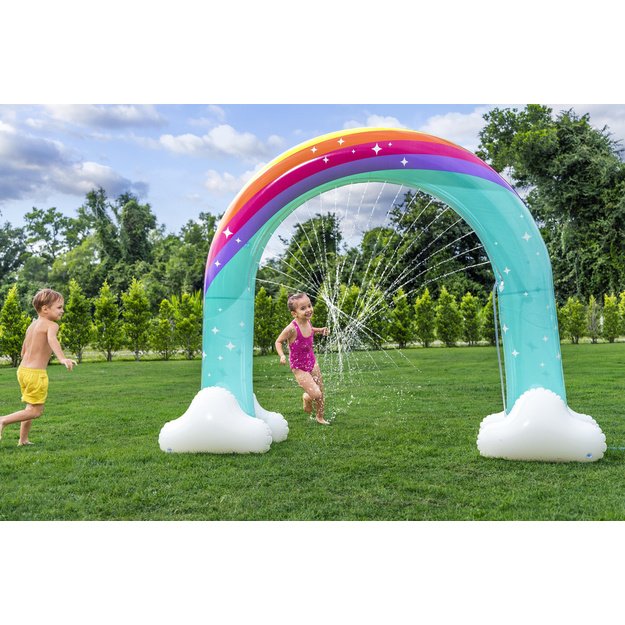 Inflatable Rainbow Water Curtain 221 x 71 x 19cm Bestway 52732