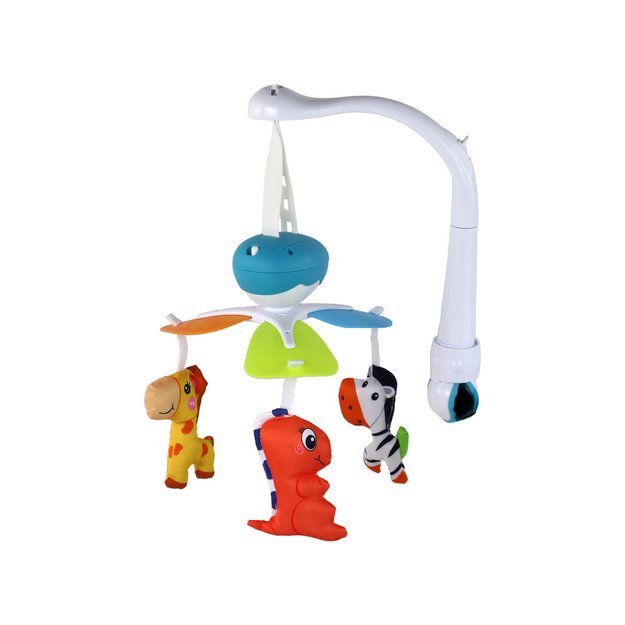 Akumuliatorinis vaikiškų lovyčių karuselė Universal Clip Hangers Blue 1