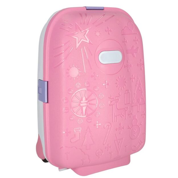 Vaikiškas lagaminas - kelioninis (rožinis)