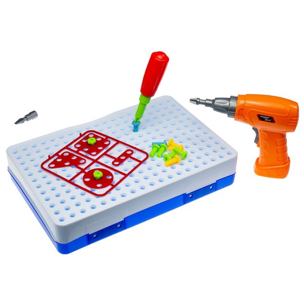 Atsuktuvas grąžtas atsuktuvas statybiniai blokai 151 el.ements 47