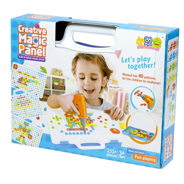 Atsuktuvas grąžtas atsuktuvas statybiniai blokai 151 el.ements 32