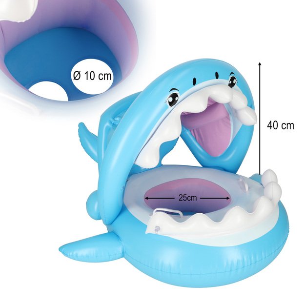  Shark  pripučiamas valties čiužinys 24