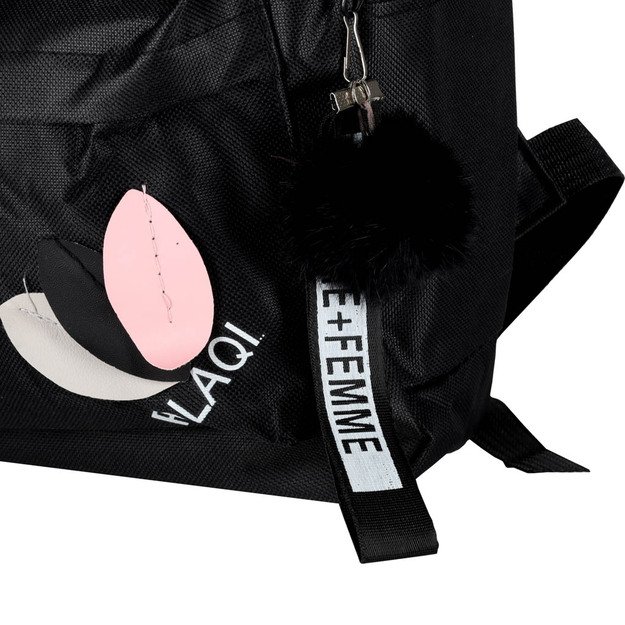 Junior vieno skyriaus mokyklinė kuprinė juoda 7