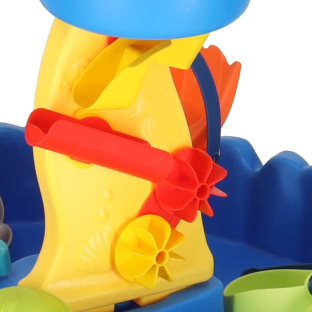 Vandens stalo smėlio ir vandens takelio dviejų lygių priedai 6