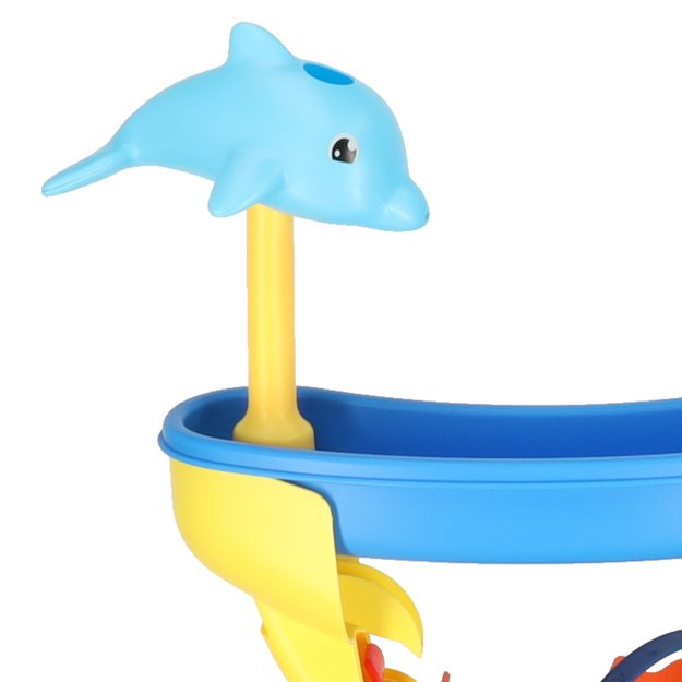 Vandens stalo smėlio ir vandens takelio dviejų lygių priedai 5