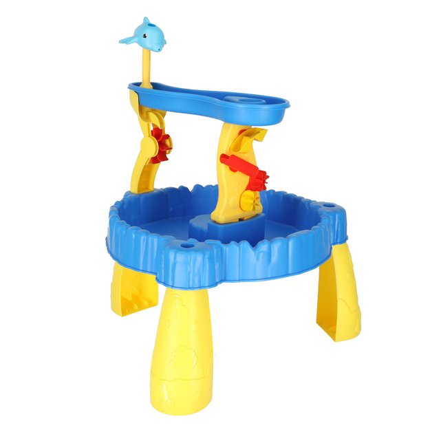 Vandens stalo smėlio ir vandens takelio dviejų lygių priedai 12