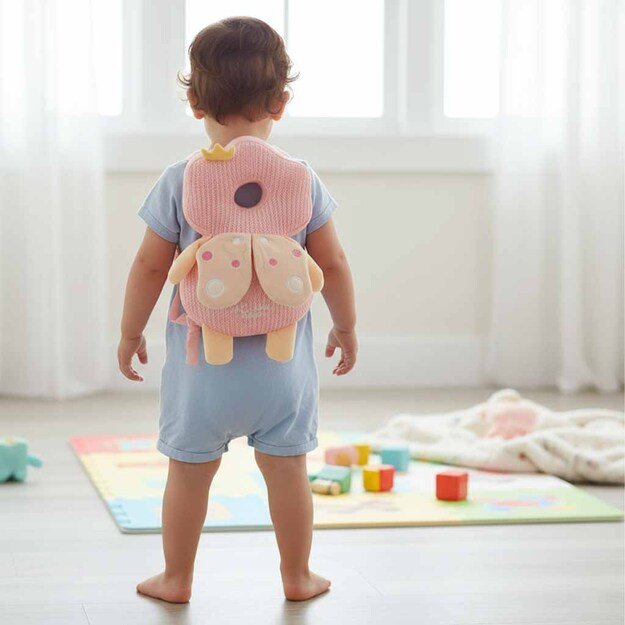 Galvos apsaugos pagalvėlė mokantis vaikščioti saugos kuprinė nuo kritimo fėja 8