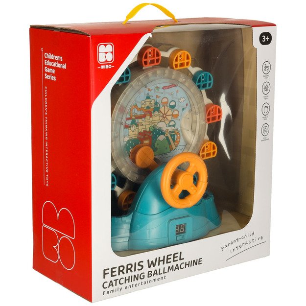 Velnio rato karuselė su rutuliukus gaudančiu vairu 12