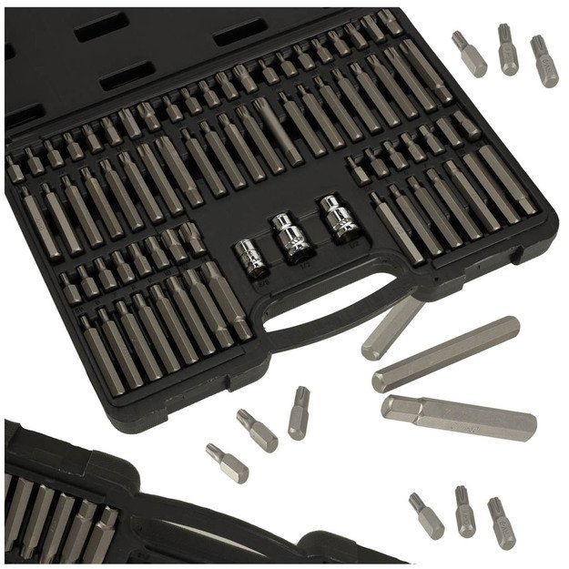 Screwdriver bit set 75 pieces