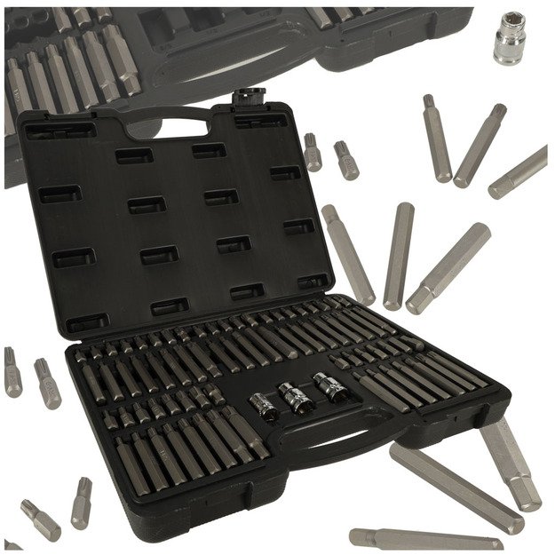 Screwdriver bit set 75 pieces