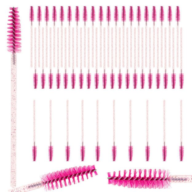 Eyelash and eyebrow brushes 50 pcs.