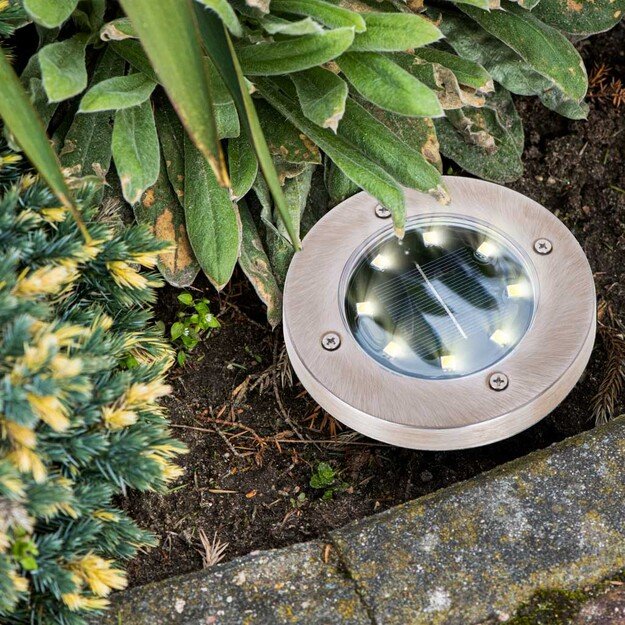 Garden lights driven into the ground LED 4 pcs. warm white