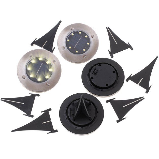 Garden lights driven into the ground LED 4 pcs. warm white