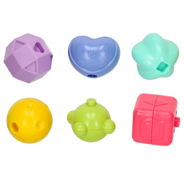 Interaktyvus mokomasis kubelių rūšiuoklis kūdikiams cimbolai 7in1 3