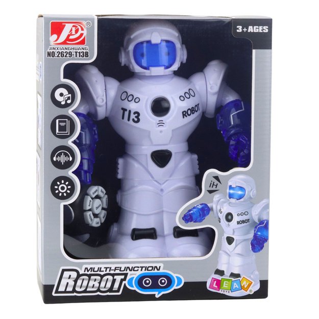 Intelligent Remote Controlled Robot with RC Remote Control, Lights and Sounds 3