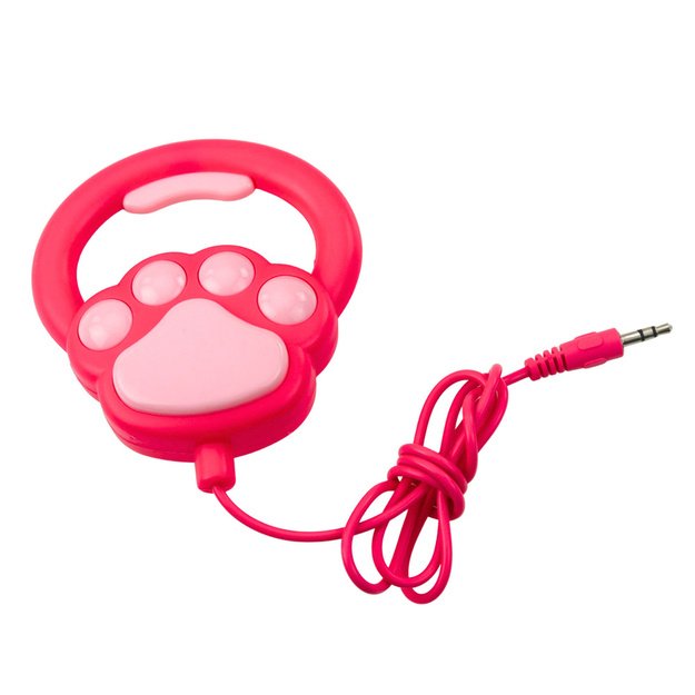 Interactive Poodle Dog with Bows on a Leash Walks and Barks White 2