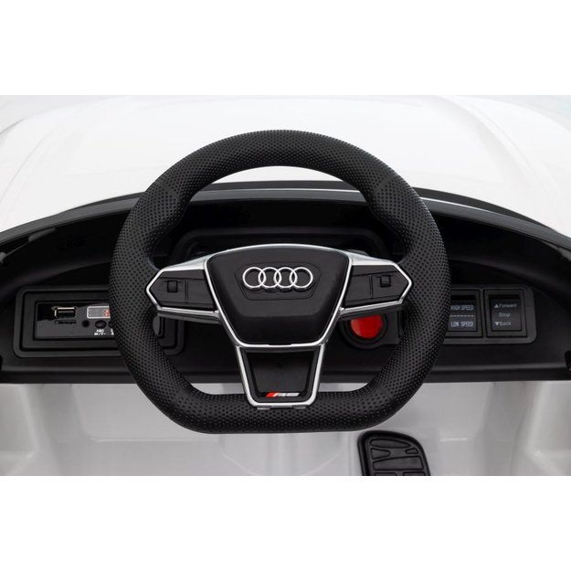 Battery-powered car Audi E-Tron GT QLS-6888 White