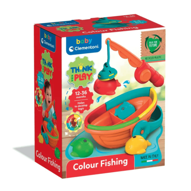 Fishing Rod Toy with Boat and Fish Clementoni 17581