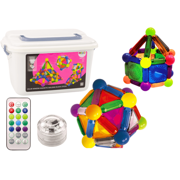 Magnetic Blocks with Light in a Box of 154 Elements