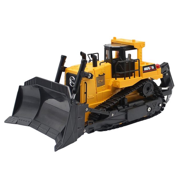 Bulldozer Bulldozer Construction Truck Remote Controlled 1:16 R/C Yellow 1