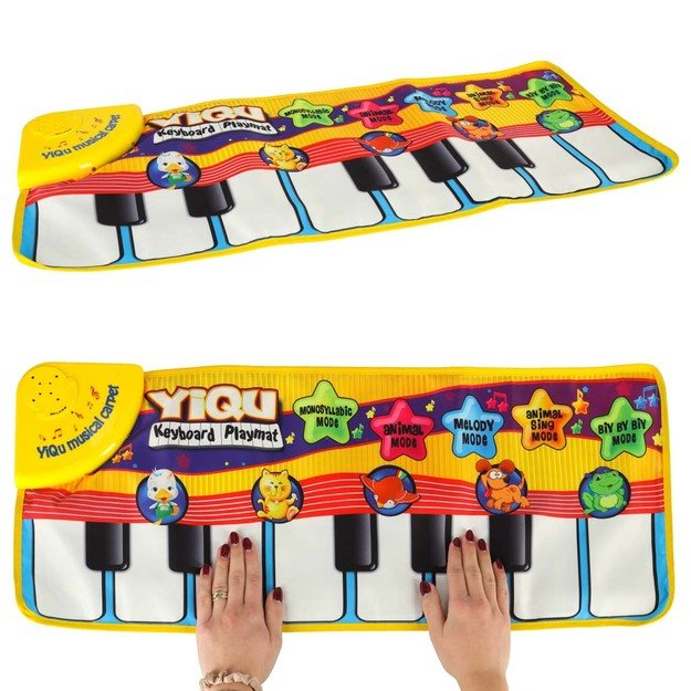 Muzikinis mini pianino kilimėlis 72x29cm