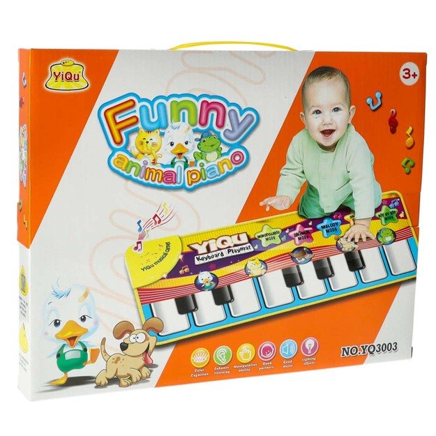 Muzikinis mini pianino kilimėlis 72x29cm