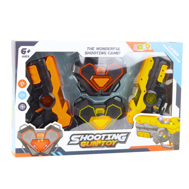 Paintball Laser Guns Infrared Targets Lights Sounds 3