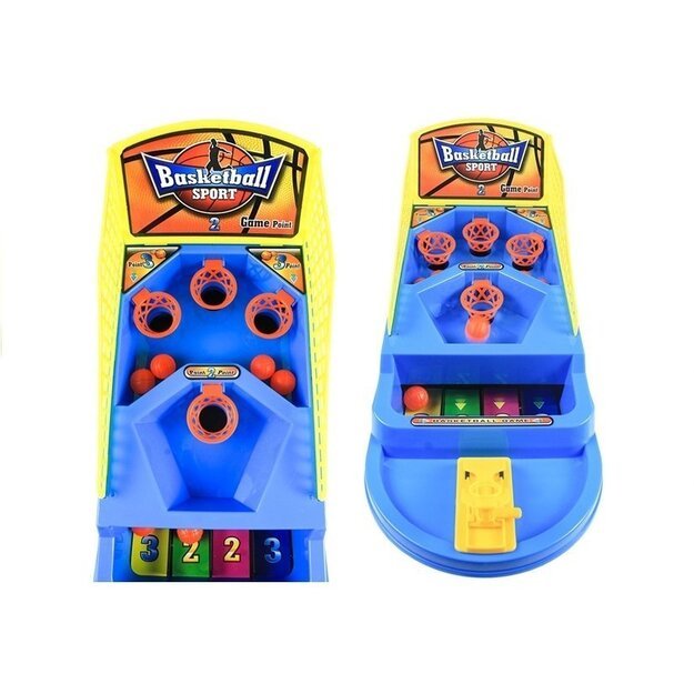 Krepšinio arkadinis žaidimas su kamuolio paleidimo įrenginiu 9