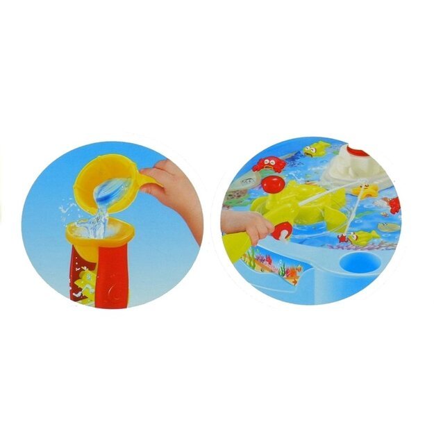 Spalvingas žvejybos stalas su meškerėmis vaikams 8