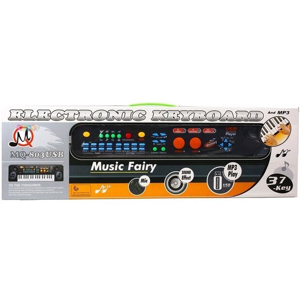 Keyboard With Microphone Multifunctional Educational Toy