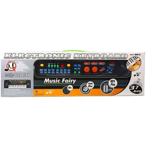 Keyboard With Microphone Multifunctional Educational Toy