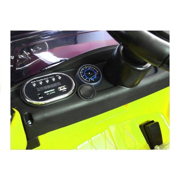 HL1638 Žalioji - elektrinis važiavimo automobilis 8