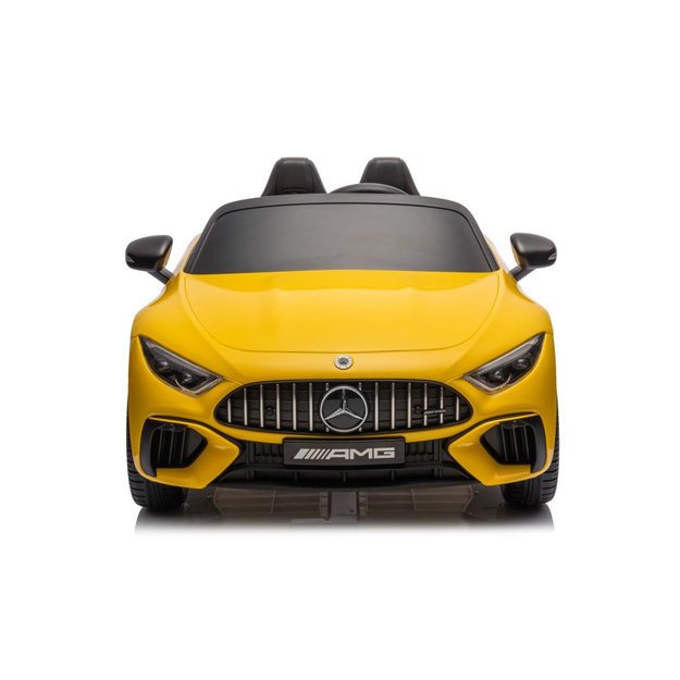 Mercedes AMG SL63 Battery Car, Yellow Painted