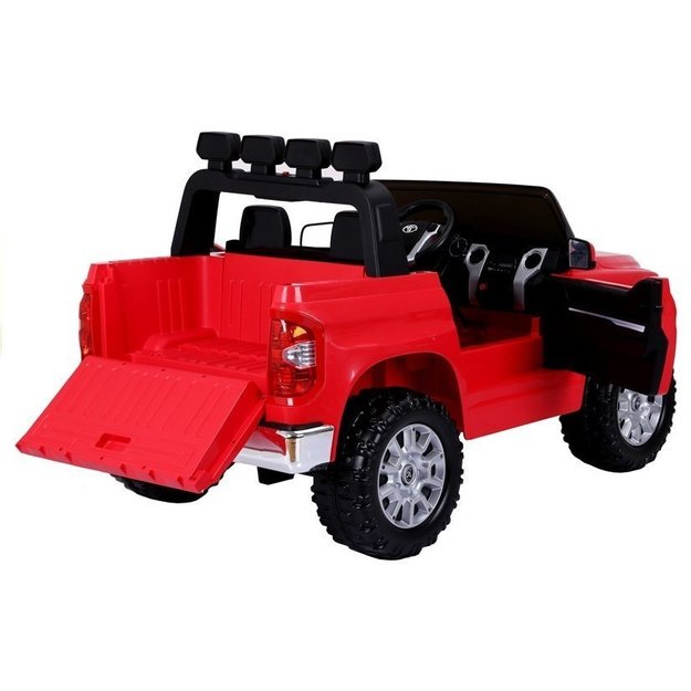 "Toyota Tundra" raudona - elektrinis pasivažinėjimo automobilis 3