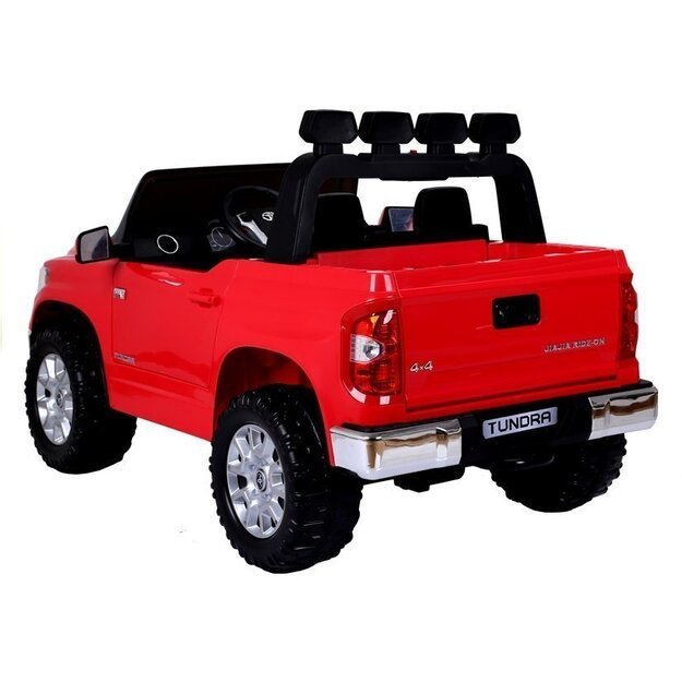 "Toyota Tundra" raudona - elektrinis pasivažinėjimo automobilis 6