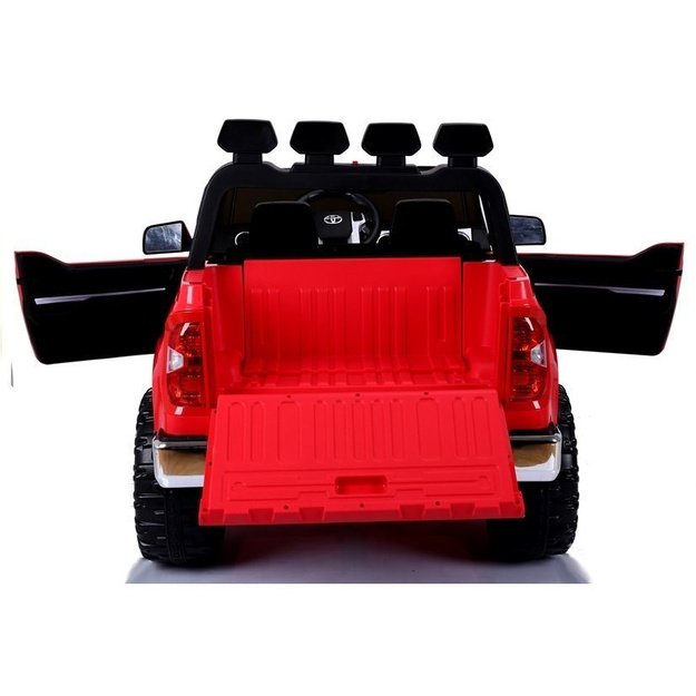 "Toyota Tundra" raudona - elektrinis pasivažinėjimo automobilis 4