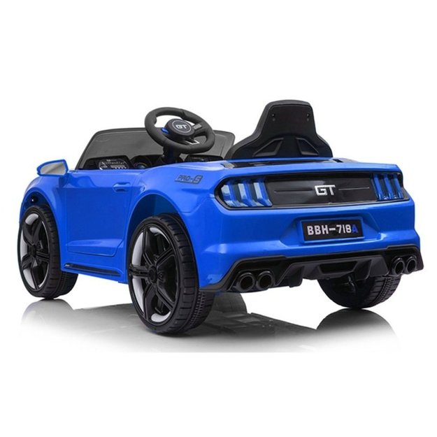 BBH-718A Elektrinis važiuojantis automobilis - mėlynai dažytas