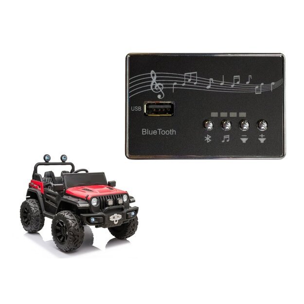 Muzikinis skydelis elektriniam važiuokliniam įrenginiui HC-8988