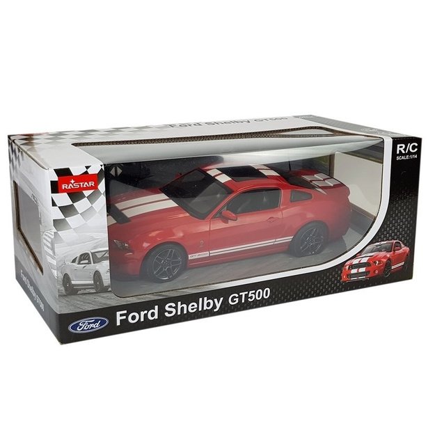 Automobilis R/C Ford Shelby Rastar 1:14 Raudonas 6