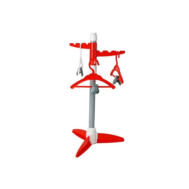 Iron on batteries. Board. Stand with hangers