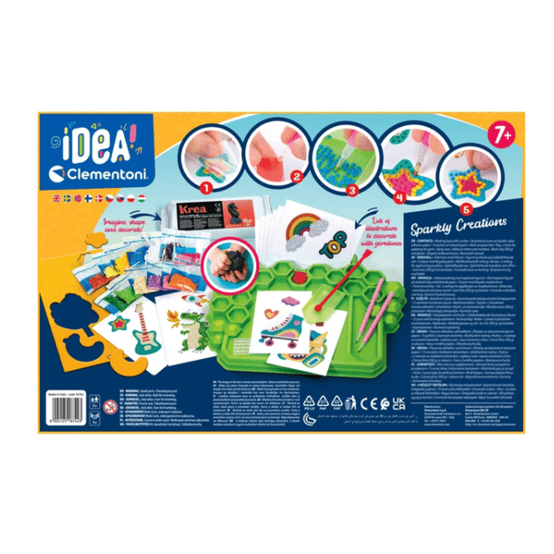 Idea Art Decoration Lab Gemstones Trendy 3D Stickers Clementoni 18742 4