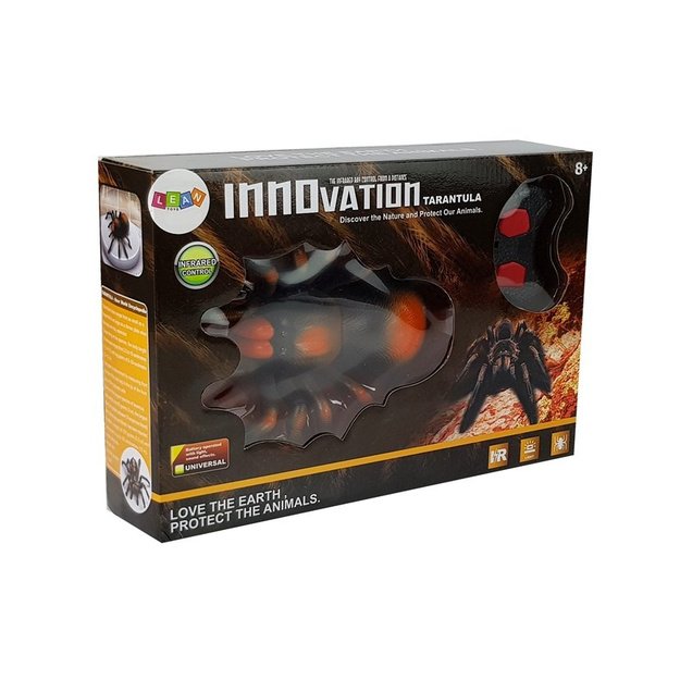 Huge Battery-operated Spider Remote Controlled R / C black-orange 4
