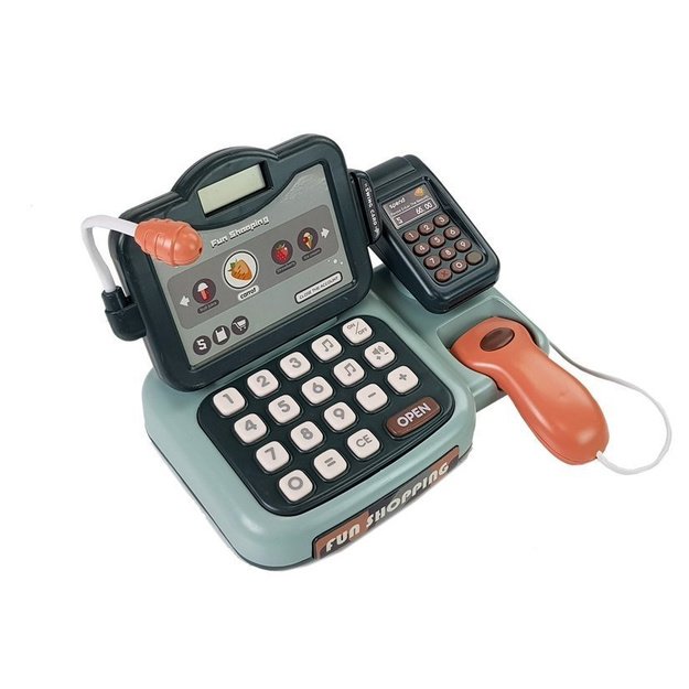 Cash Register Shop Kit with Microphone Sound Terminal 2